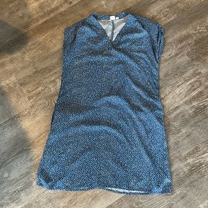 GAP Sleeveless Patterned Dress - Size Small Tall